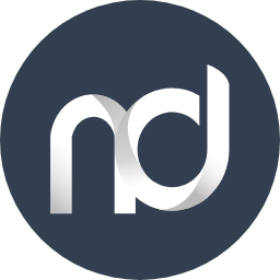 novitech digital logo in blue